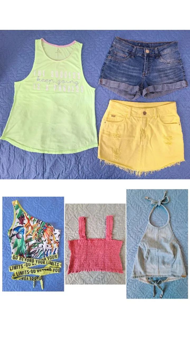 20 peças de roupas - P/36