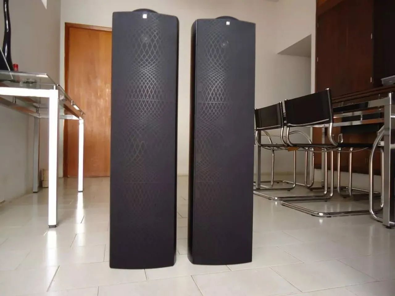 Caixas Kef B&W Denon Marantz 175 watts Q7 Inglesas igual a nova - Foto 3
