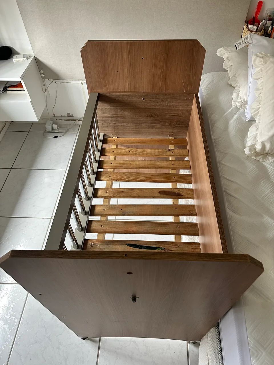 Mini Berço MDF com balanço  - Foto 3