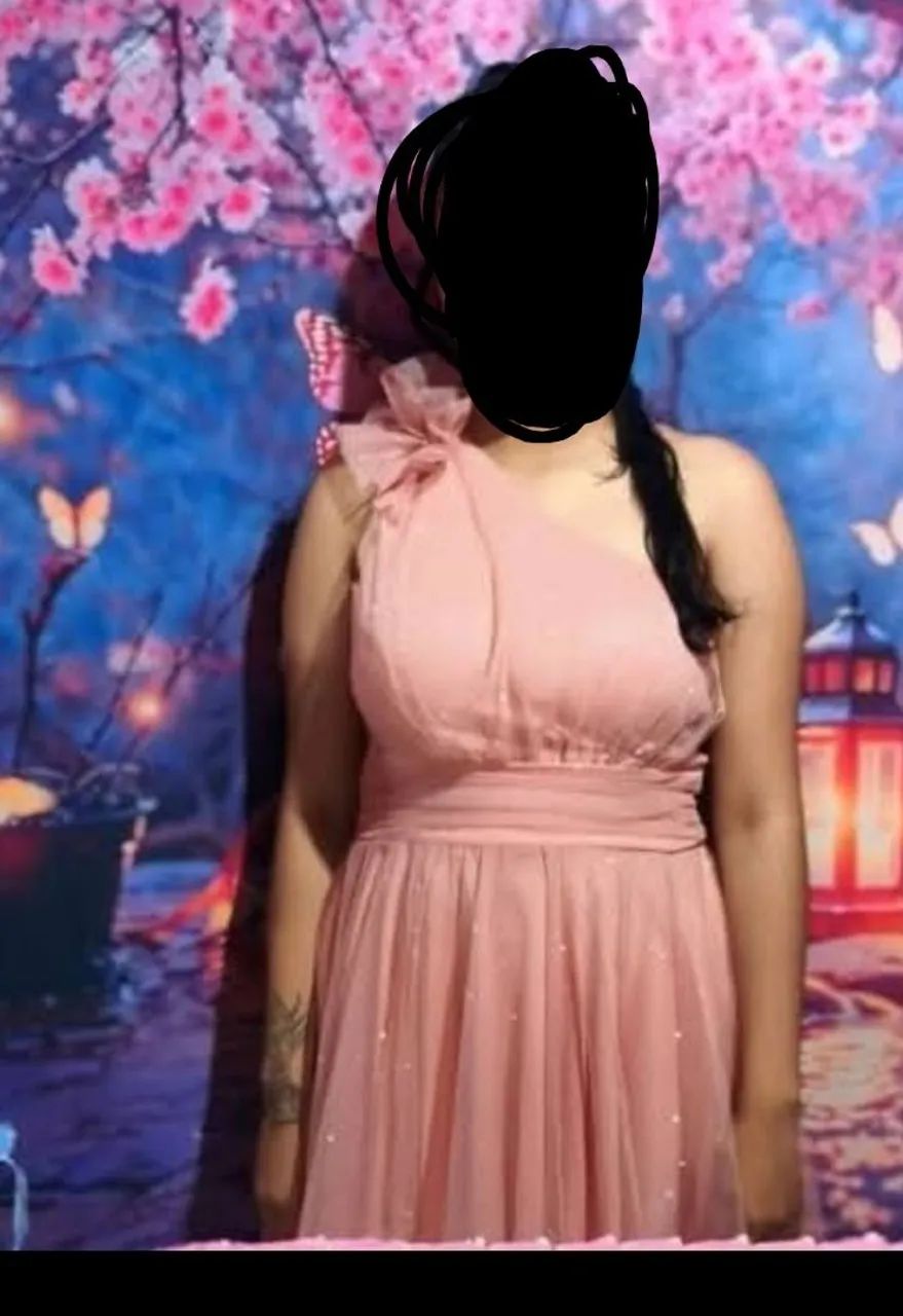 Vestido formal usado 