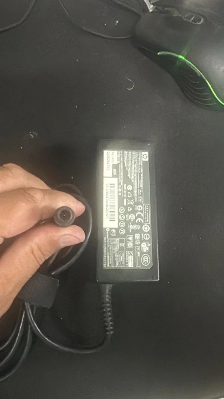 FONTE HP BICO GROSSO 18,5V - Foto 2