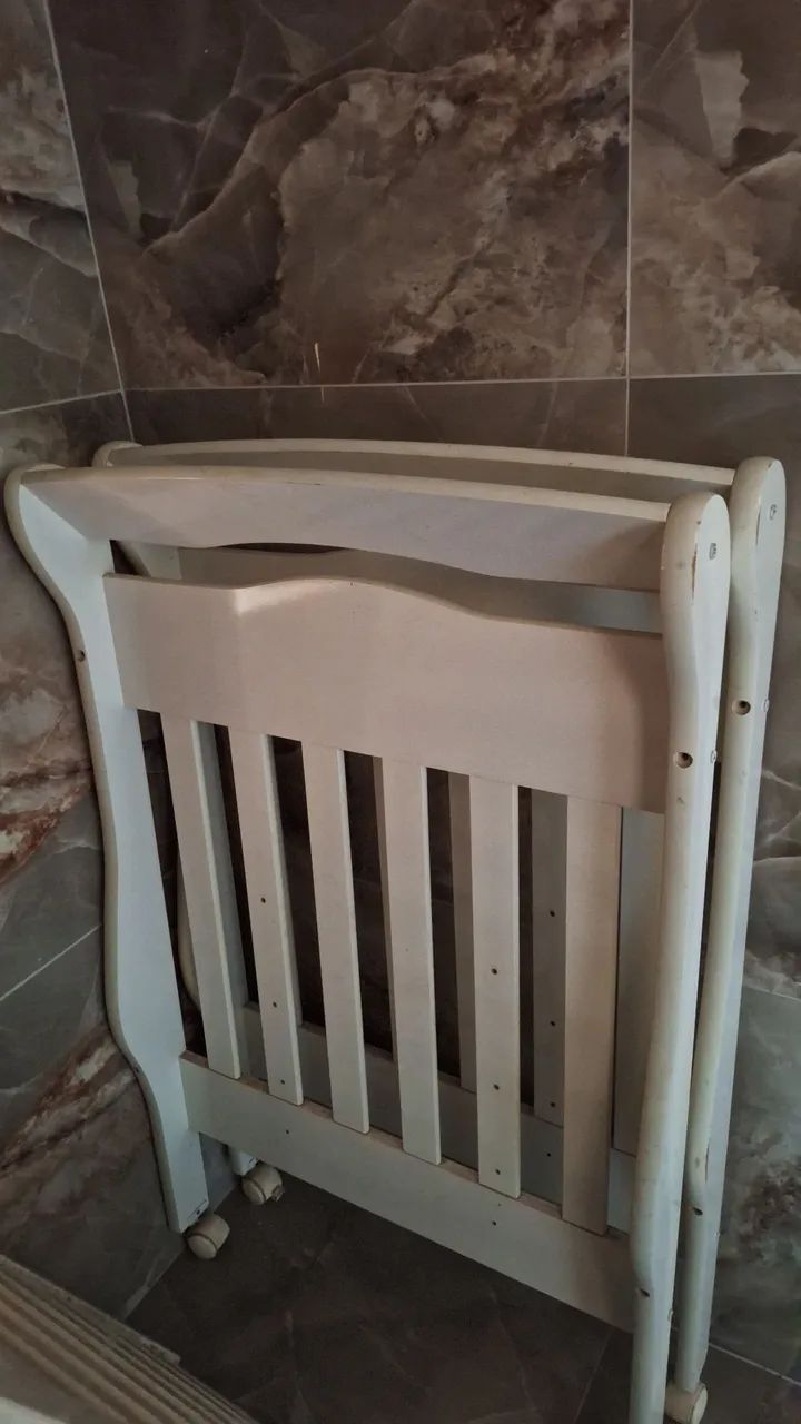 Berço americano 2 em 1 sem colchão  - Foto 5