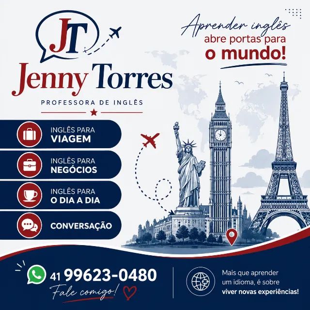 Aulas de inglês personalizadas