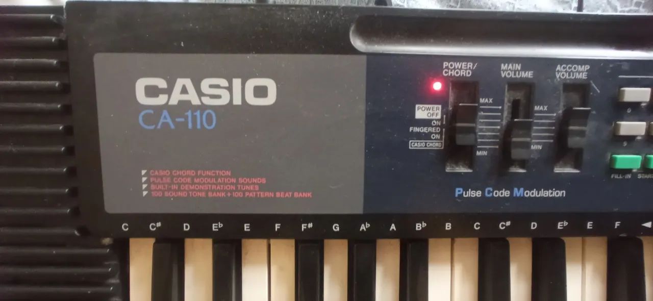 Teclado CASSIO CA-110 - Foto 3