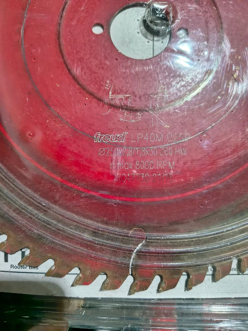 Disco De Serra Circular Dewalt 10 Polegadas 24 Dentes Usado - Foto 4