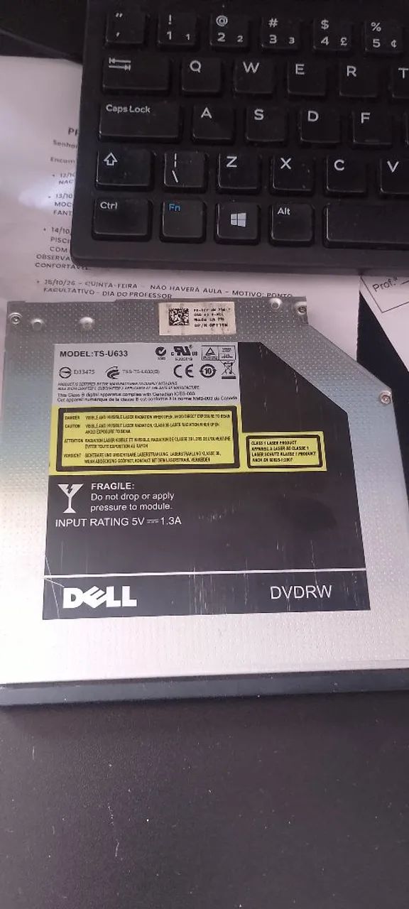 Leitor DVDRW Dell TS-U633