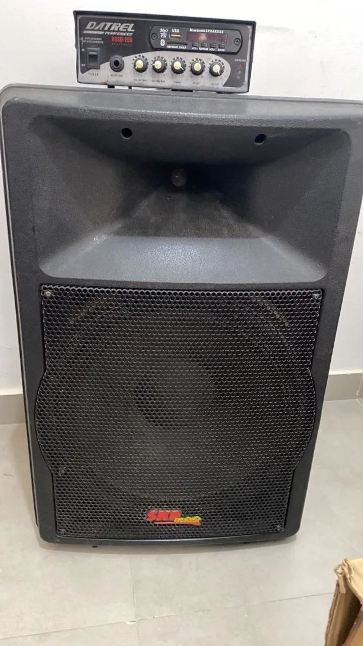 Caixa com amplificador  - Foto 3