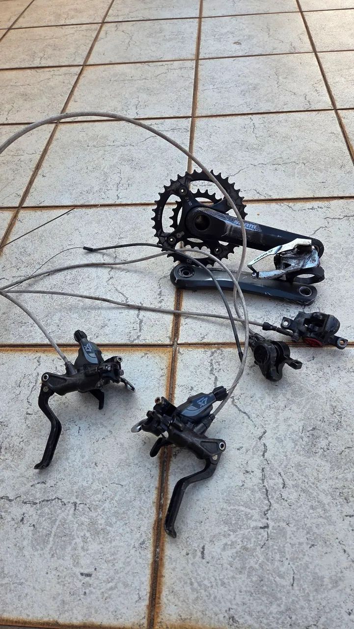 Kit Sram X7 e freios Fórmula RX 