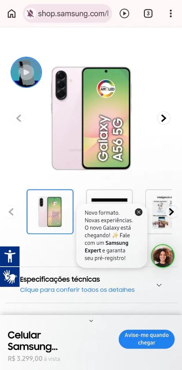 Samsung A56 5G 128gb  - Foto 3