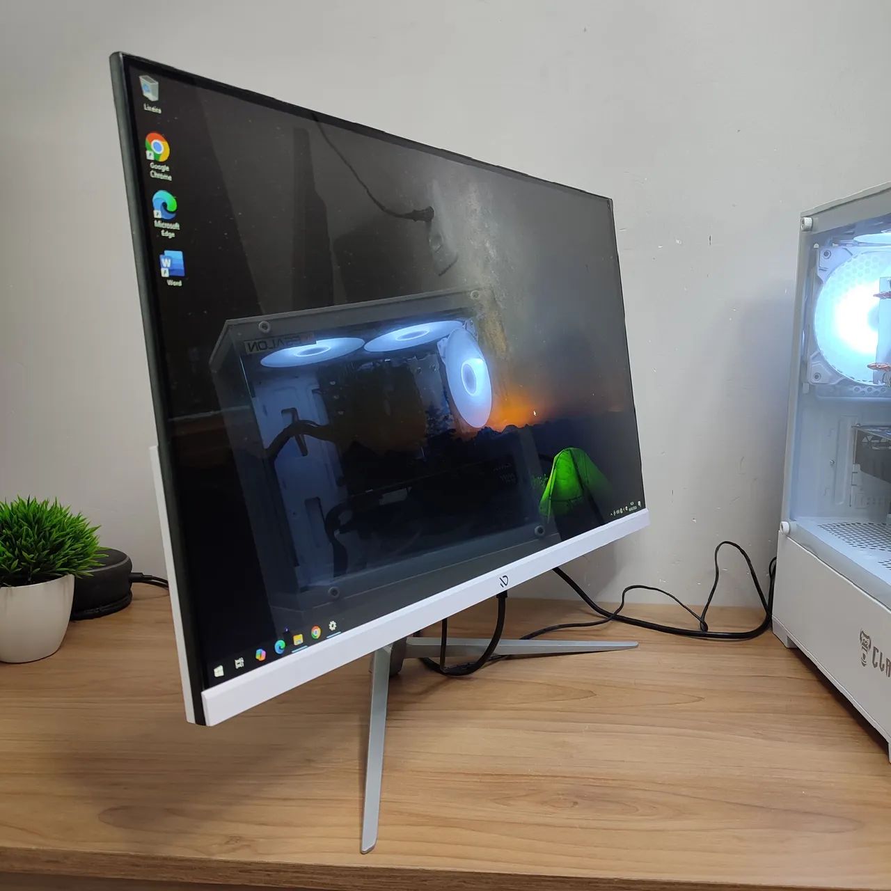 Monitor Gamer 24" 100hz IPS Novo - Foto 4
