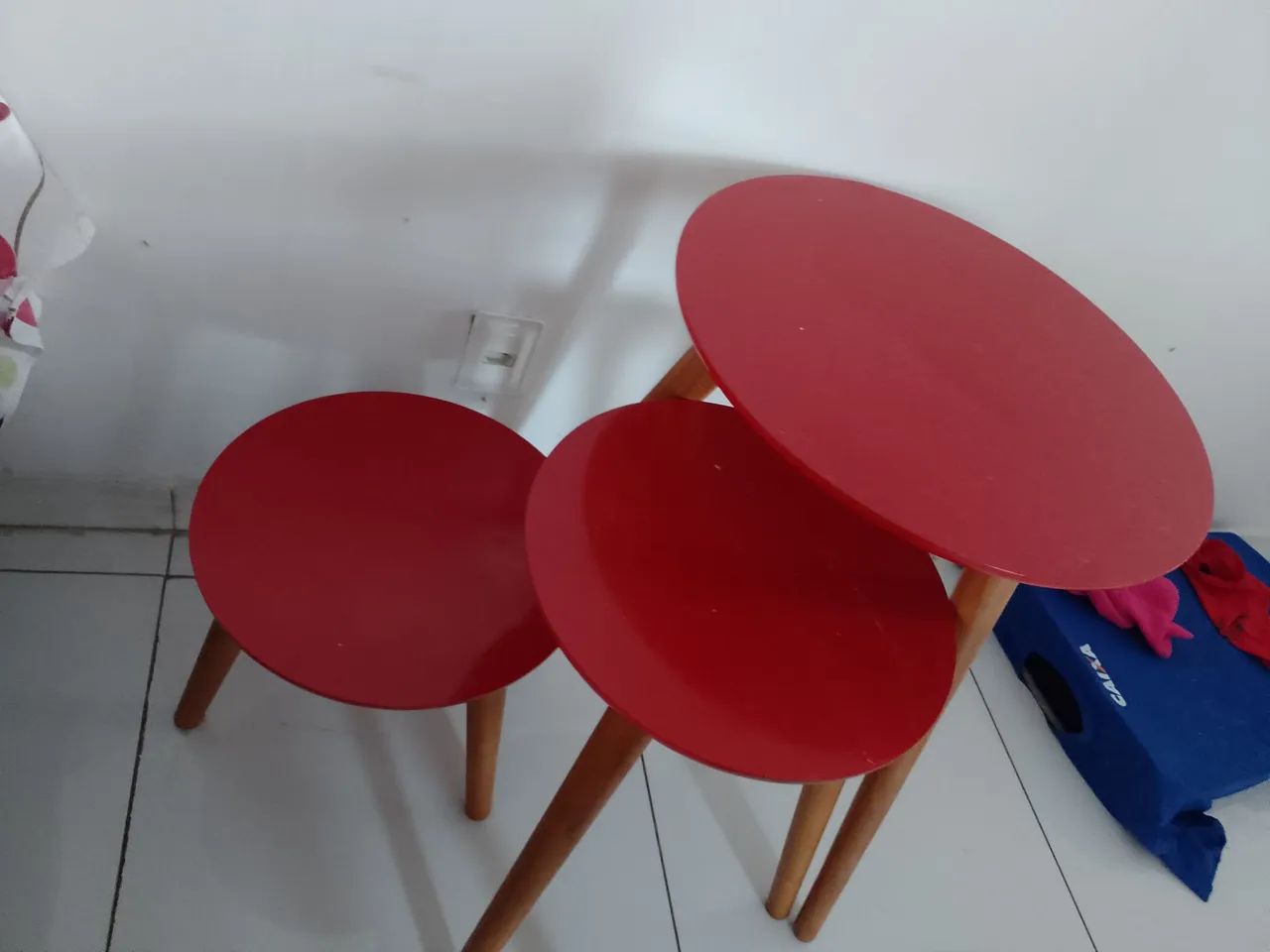 Conjunto de mesa de canto - Foto 2