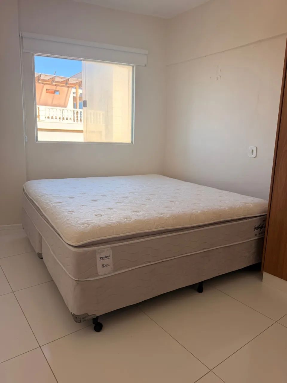 Cama Super King Probel com Colchão e Base Dupla- 6 Meses