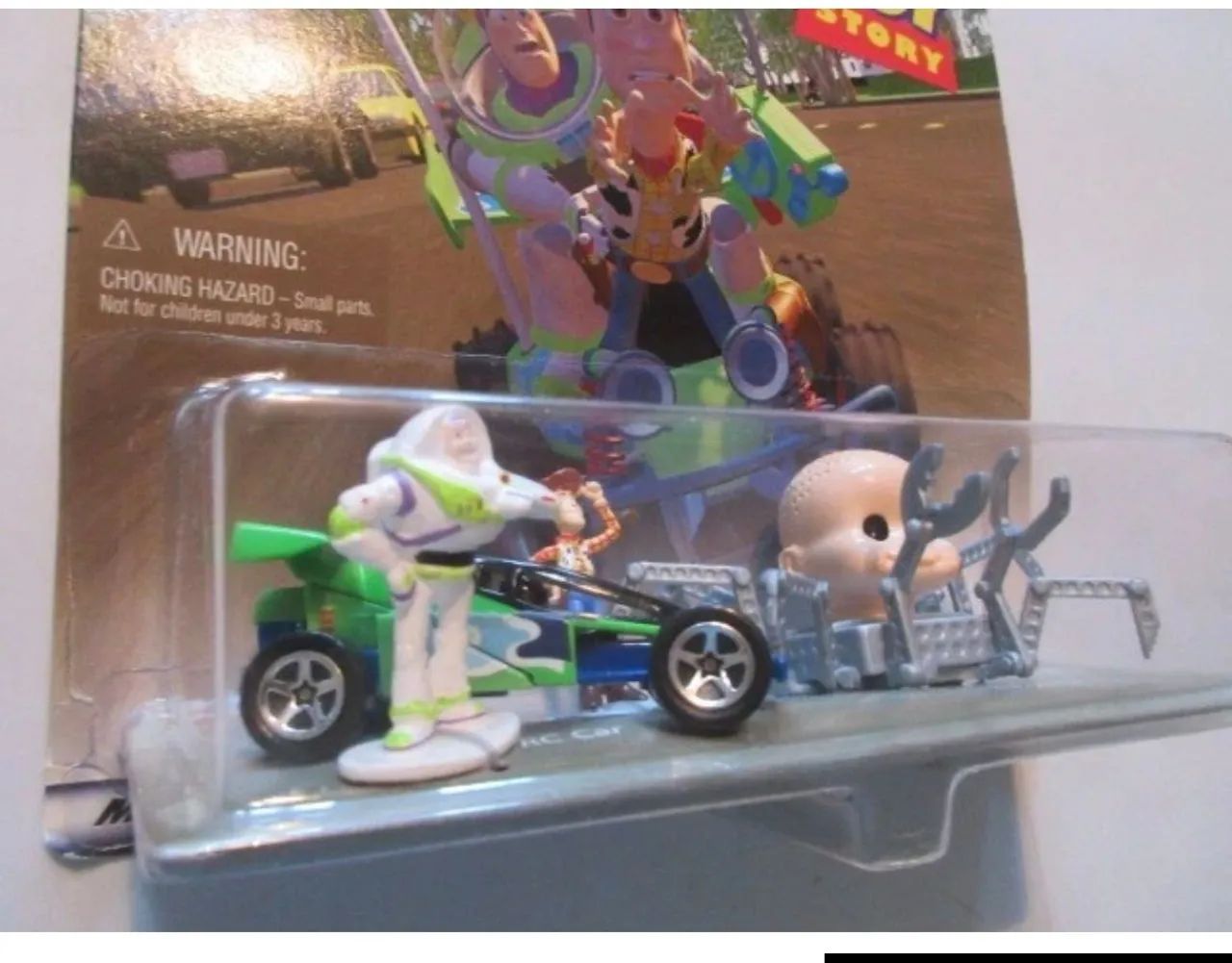 Hot Wheels Action Pack Toy Story RC Car e Baby Face - Foto 2