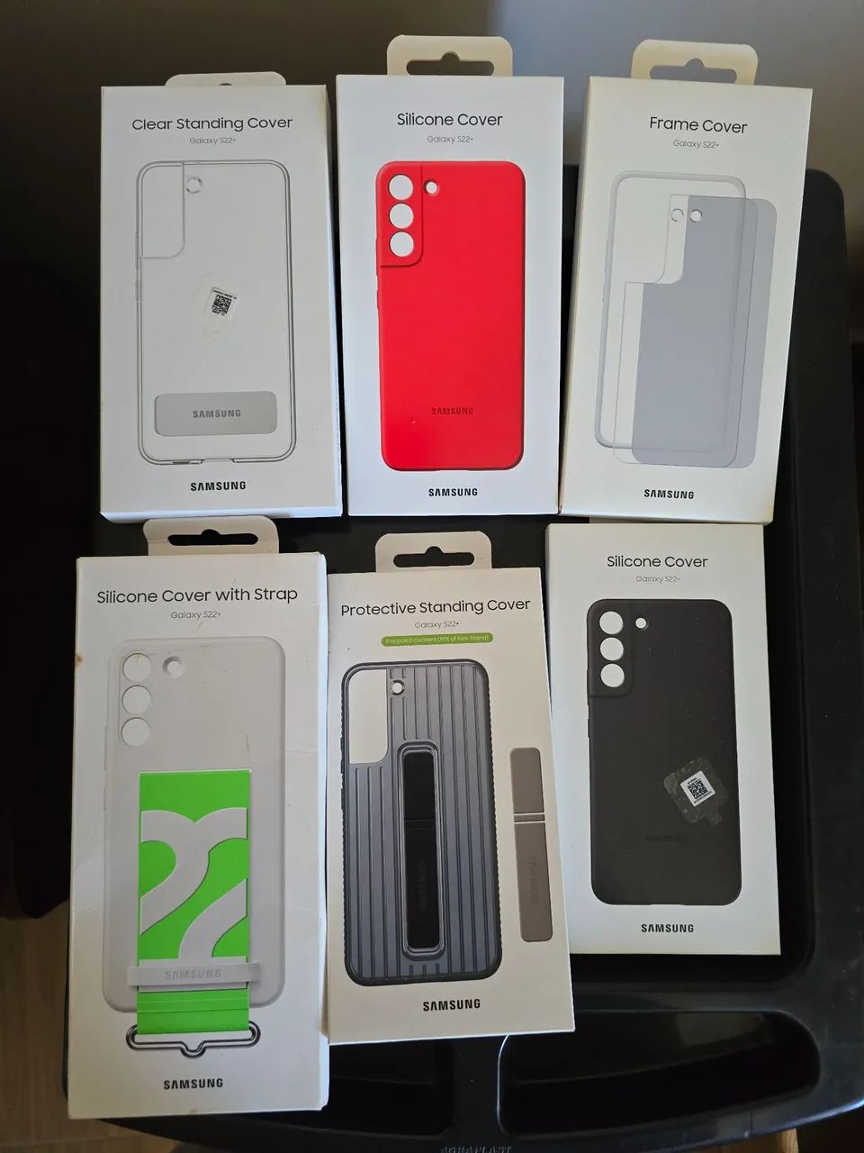 CAPA-CASE PROTETORA PARA SAMSUNG GALAXY S22+ (PLUS) - 6 unidades