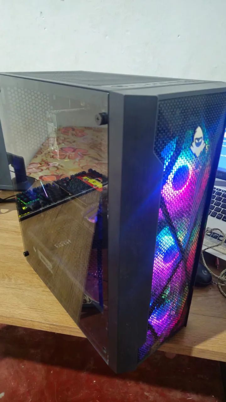 PC Gamer Pichau - i3 10100f | Placa 6GB 256Bits | SSD 1TB | 16GB RAM