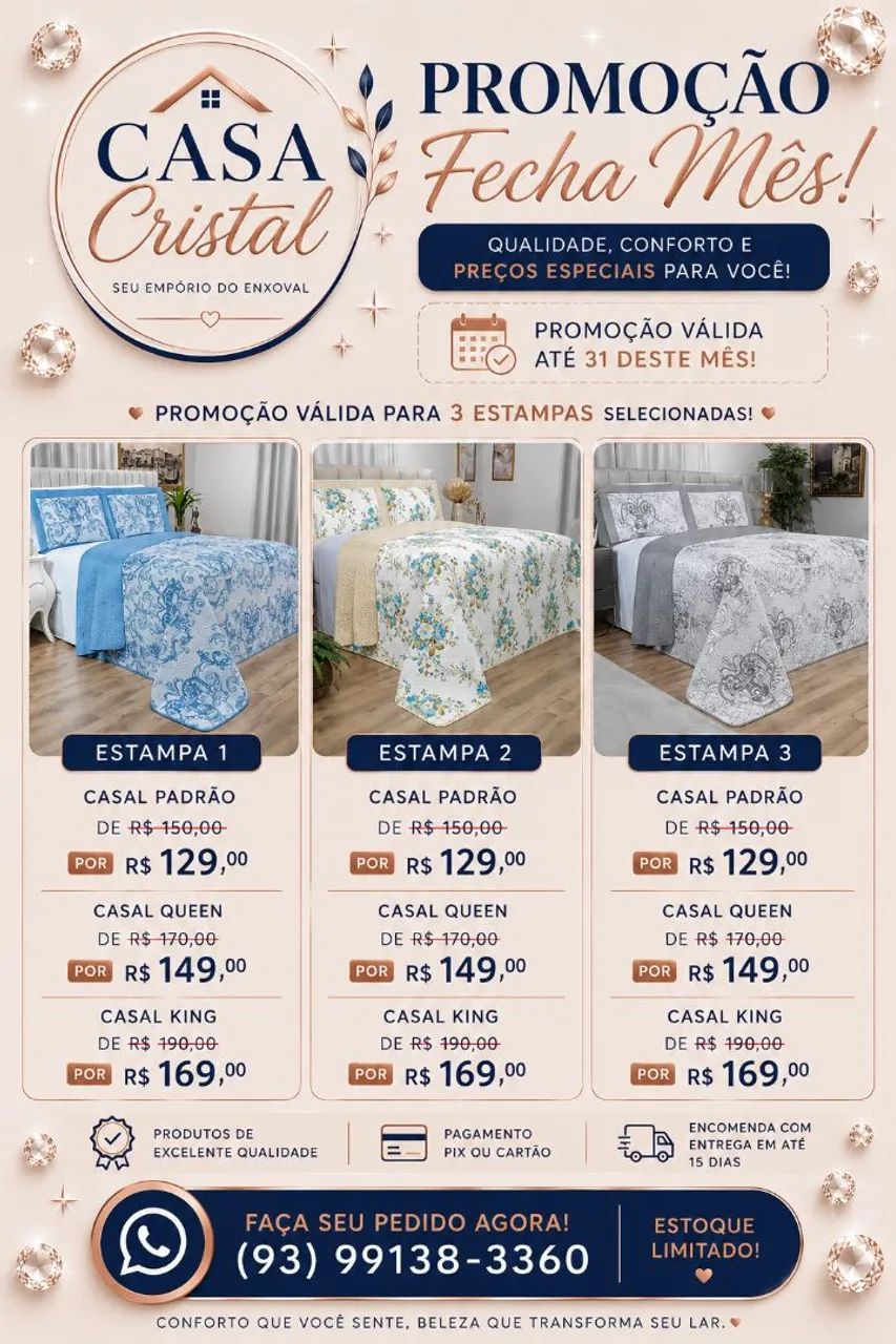 Colchas de cama excelente qualidade  - Foto 2