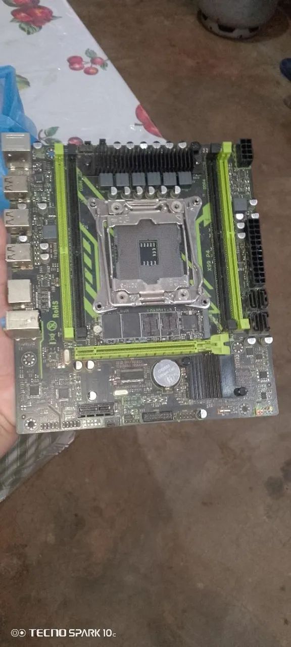 Placa Mãe x99, processador XEON E5 2680v4 + Air cooler 