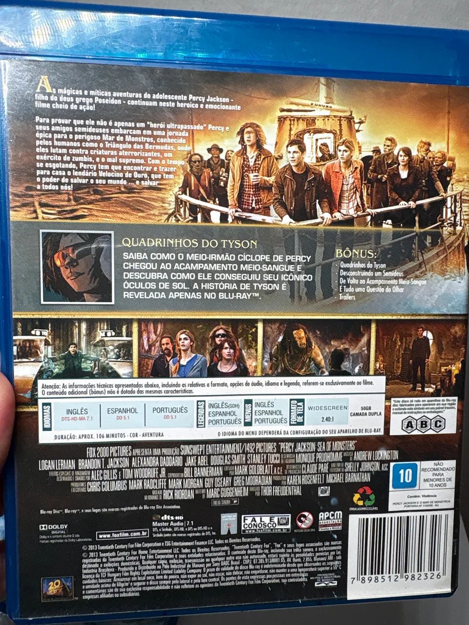Bluray - Percy Jackson 1 e 2 - Foto 5