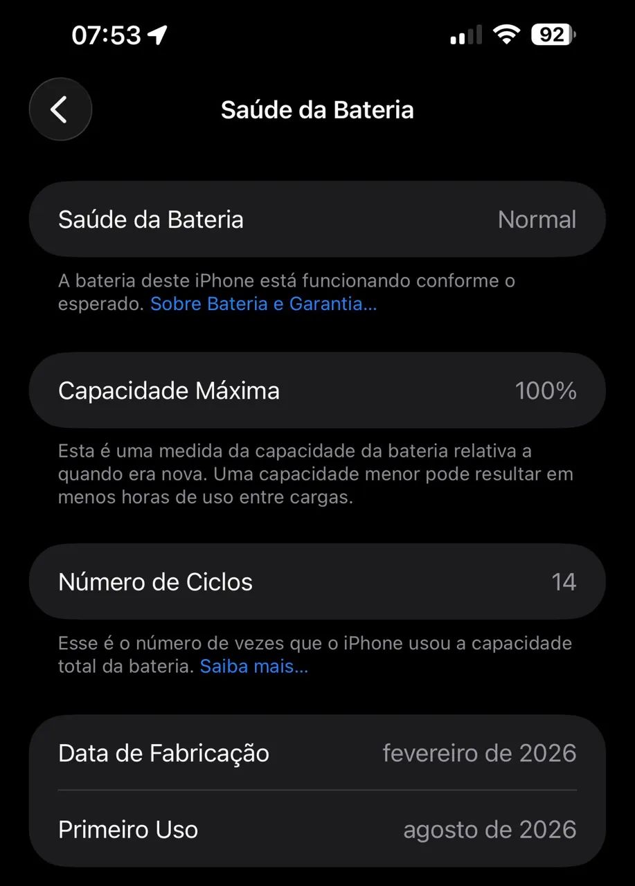 iPhone 17 pro Max 256gb (Azul ou laranja) - Foto 4
