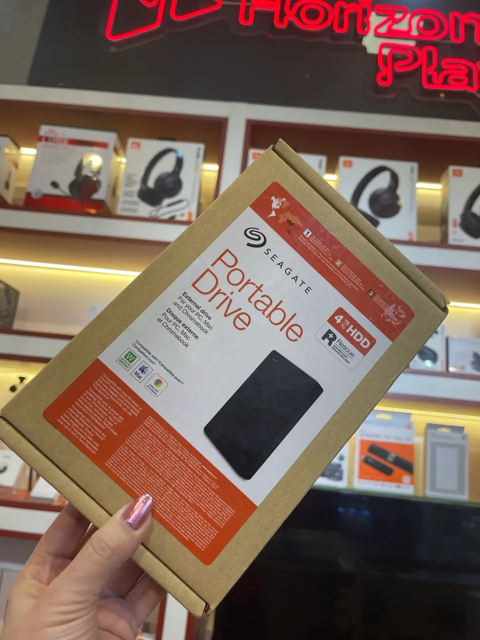 Promoção HD EXTERNO 4TB SEAGATE 