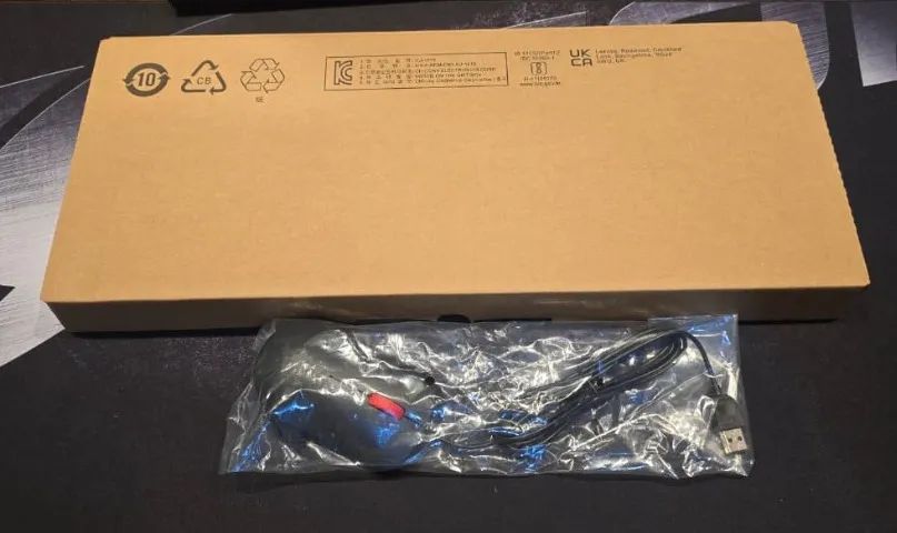 Kit Mouse e Teclado Lenovo OEM Office - Foto 2