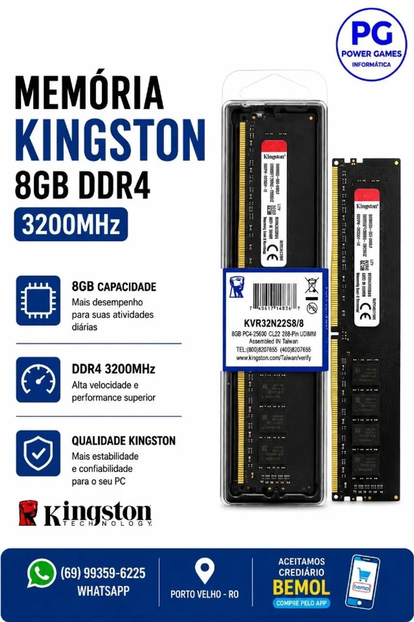 MEMORIA DDR4 8GB