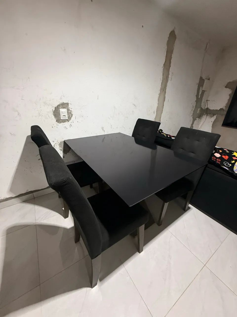 Mesa Dubai 4 cadeiras / 1.35x90 mdf  - Foto 3