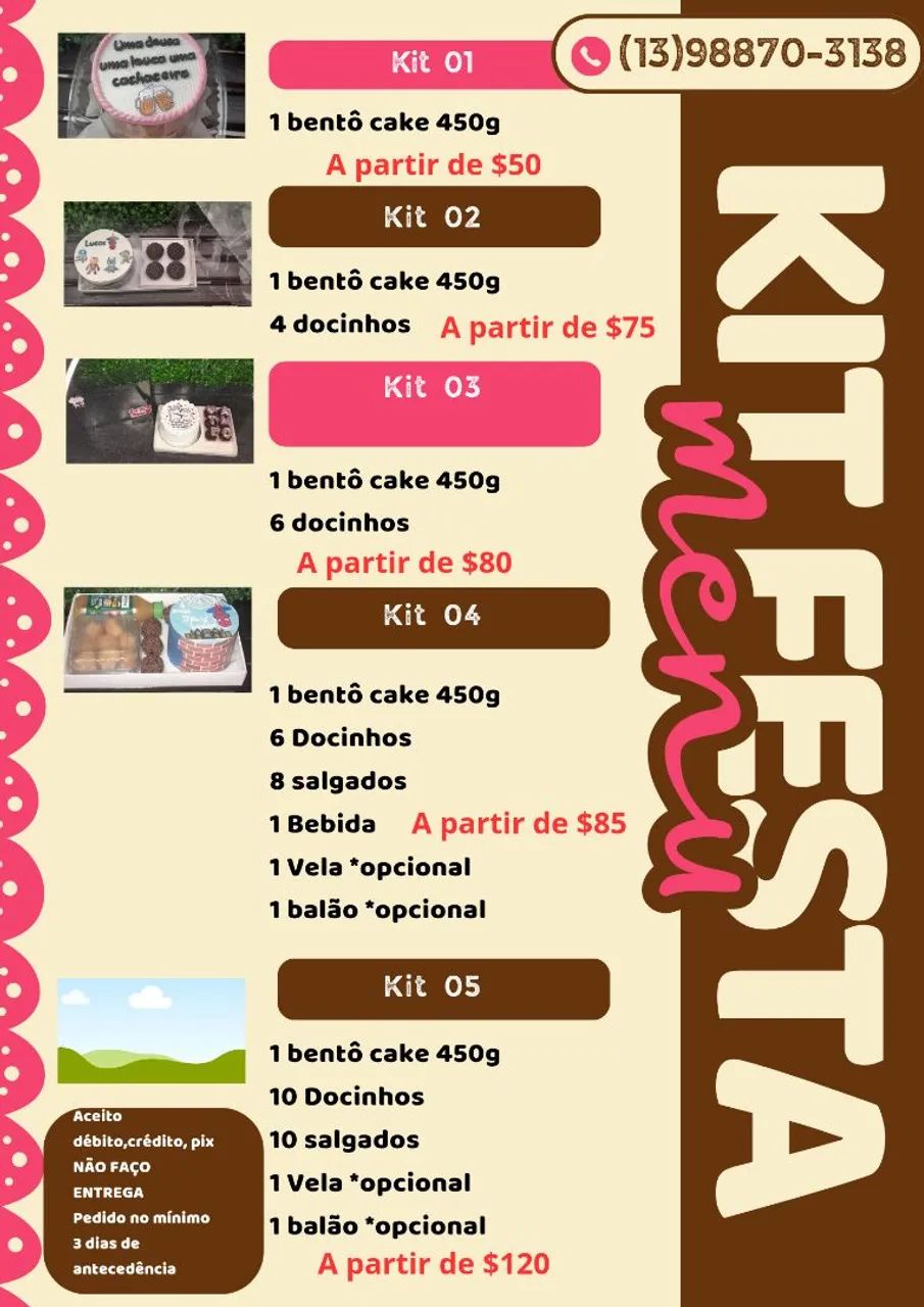 Mini kit festa