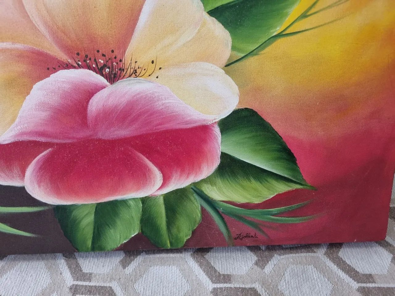 Quadro pintado a mão  - Foto 2
