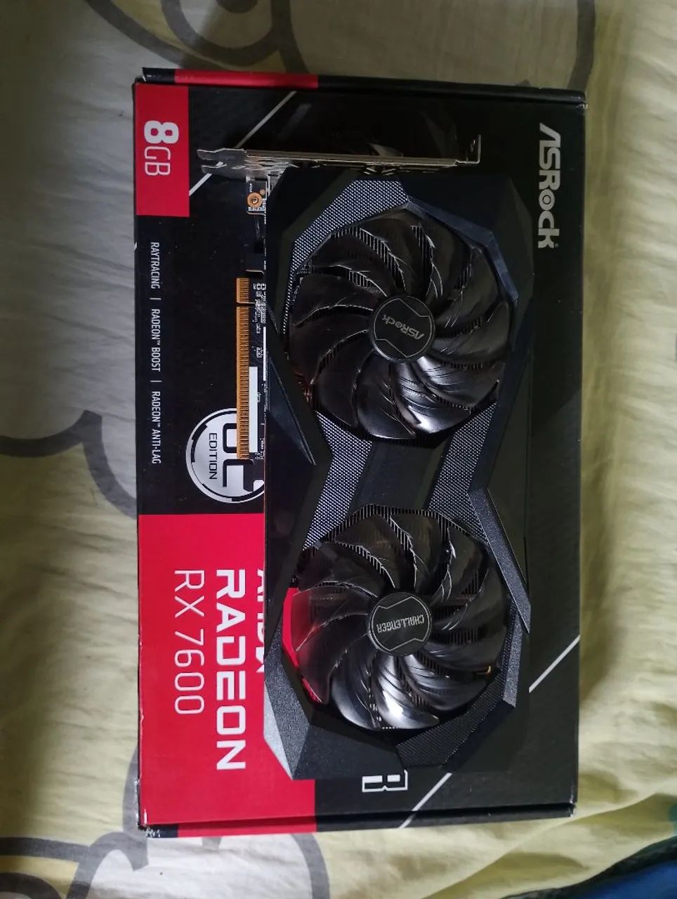 Placa de vídeo RX 7600