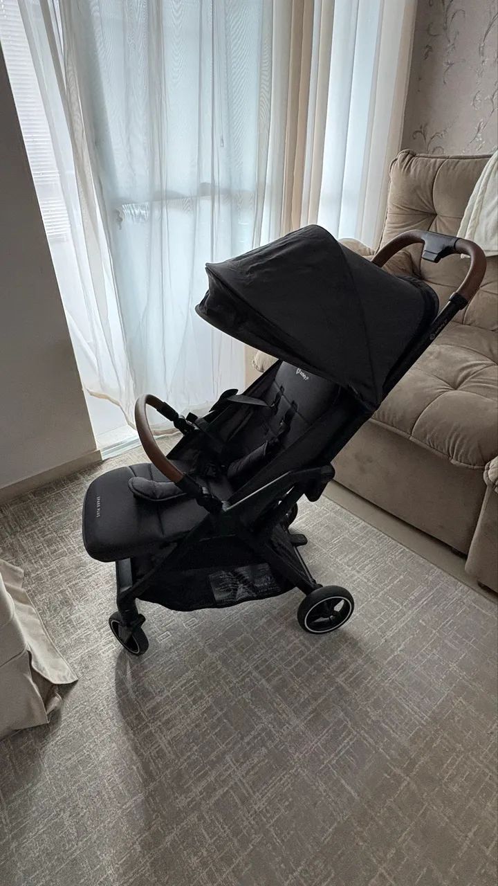 Carrinho de Bebê Safety 1st, Spark Splus, 0 meses a 22 kg, Black Graphite