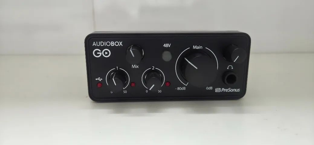 Interface de áudio PreSonus AudioBox GO