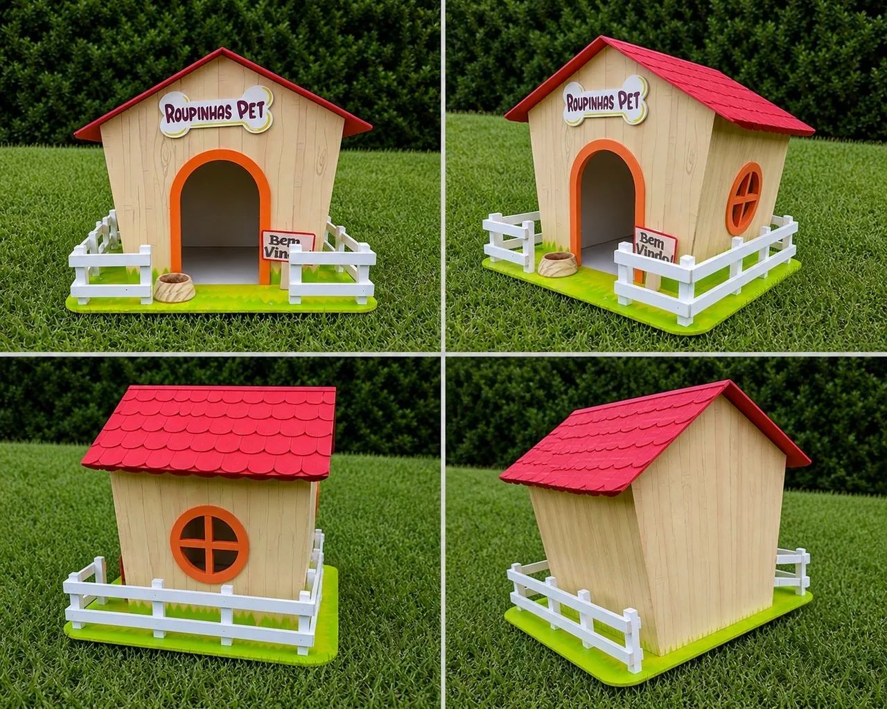 Casa pet decorativa MDF - Foto 2