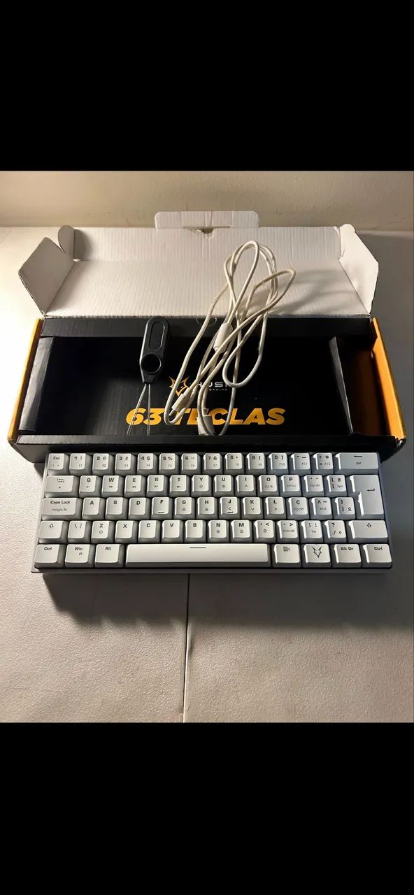 Teclado mecânico husky blizzard 