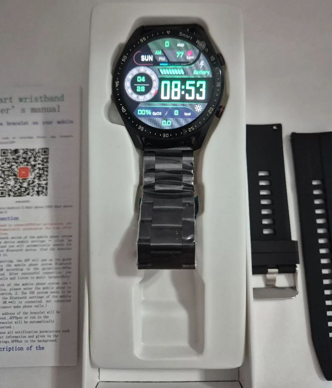Smartwatch HW20A preto