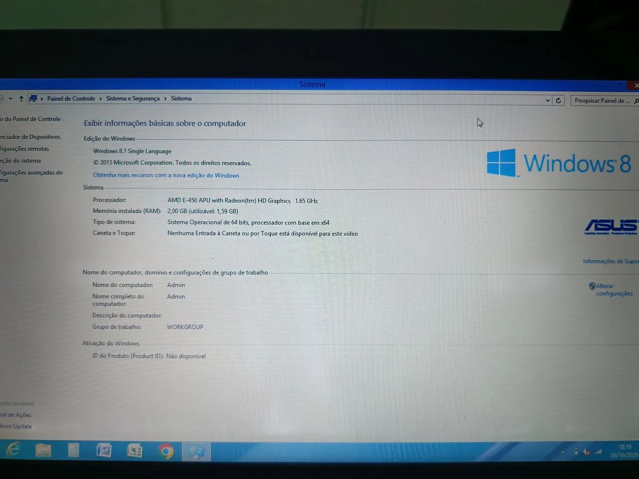 Notebook Asus funcionando perfeitamente inclusive bateria  - Foto 3
