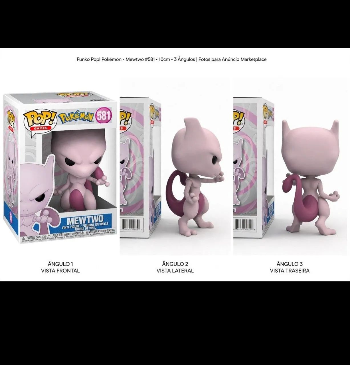 Funko Pokemon mewtwo edição 581!! - Foto 3