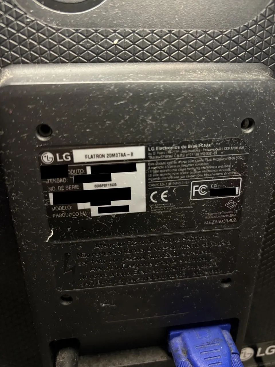 Monitor LG Flatron 20? 20M37AA - Funcionando - Foto 3