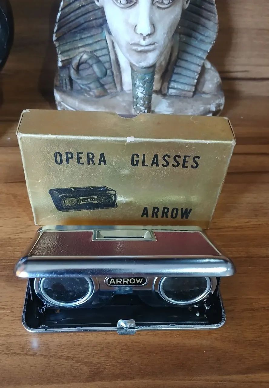 Binóculo de Ópera Teatro Arrow Anos 60  Na Caixa Original(funcionando) - Foto 3