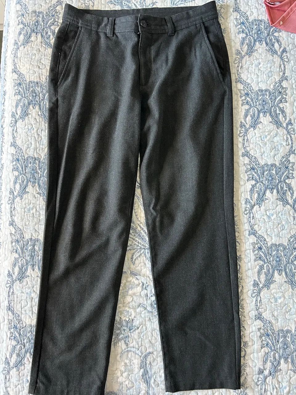 Calça Zara Alfaiataria Cinza 40  - Foto 2