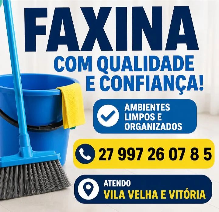 Faxineira caprichosa !
