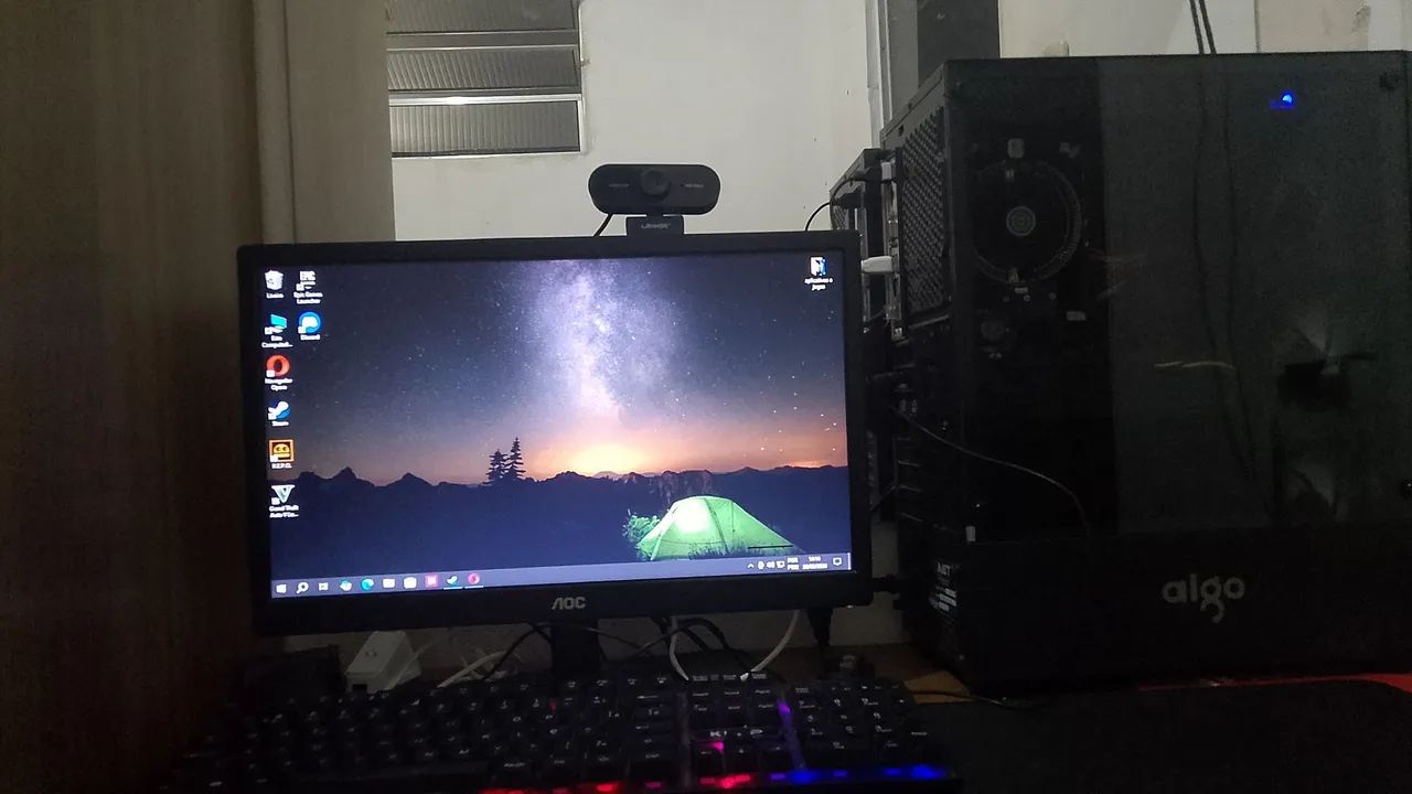 Computador para jogar e estudar completo 356 de armazenamento total