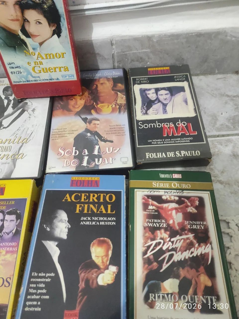 LOTE FITAS VHS ? EDIÇÕES FOLHA DE S.PAULO + CLÁSSICOS DE CINEMA - Foto 3