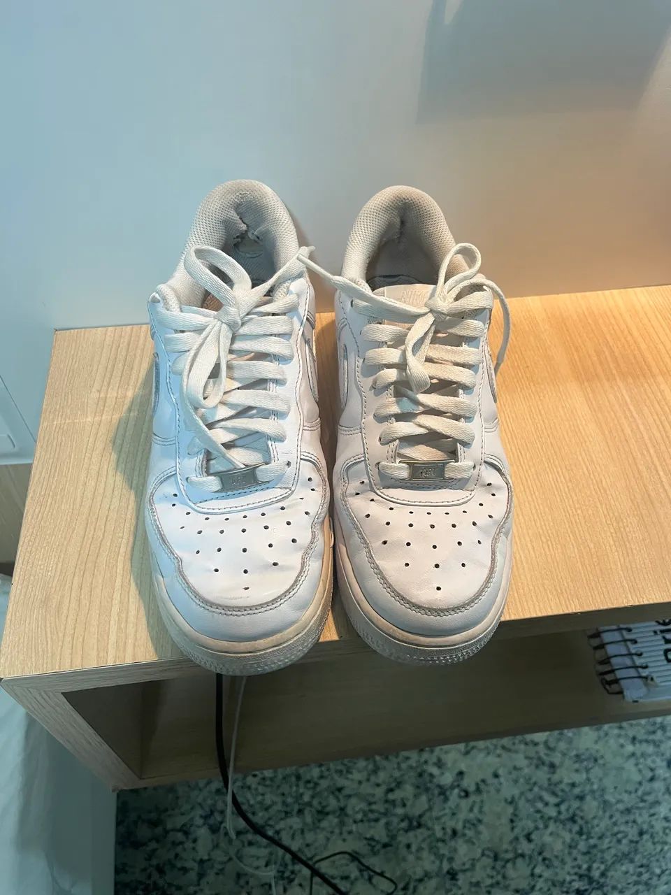 air force 1 branco (usado bom ) ORIGINAL  - Foto 4