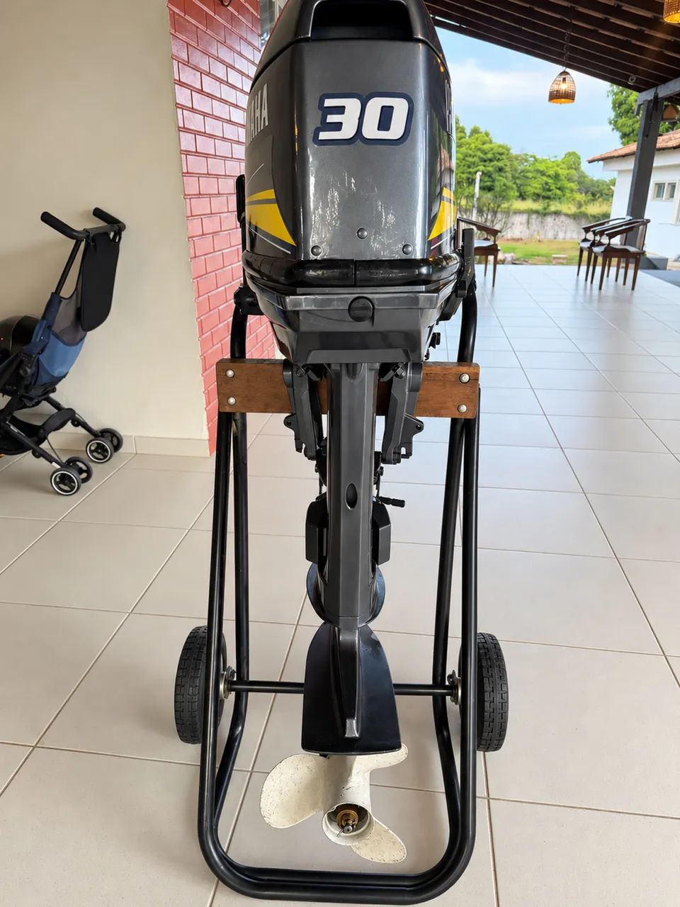 Motor de popa Yamaha 30hp 2T - Foto 4