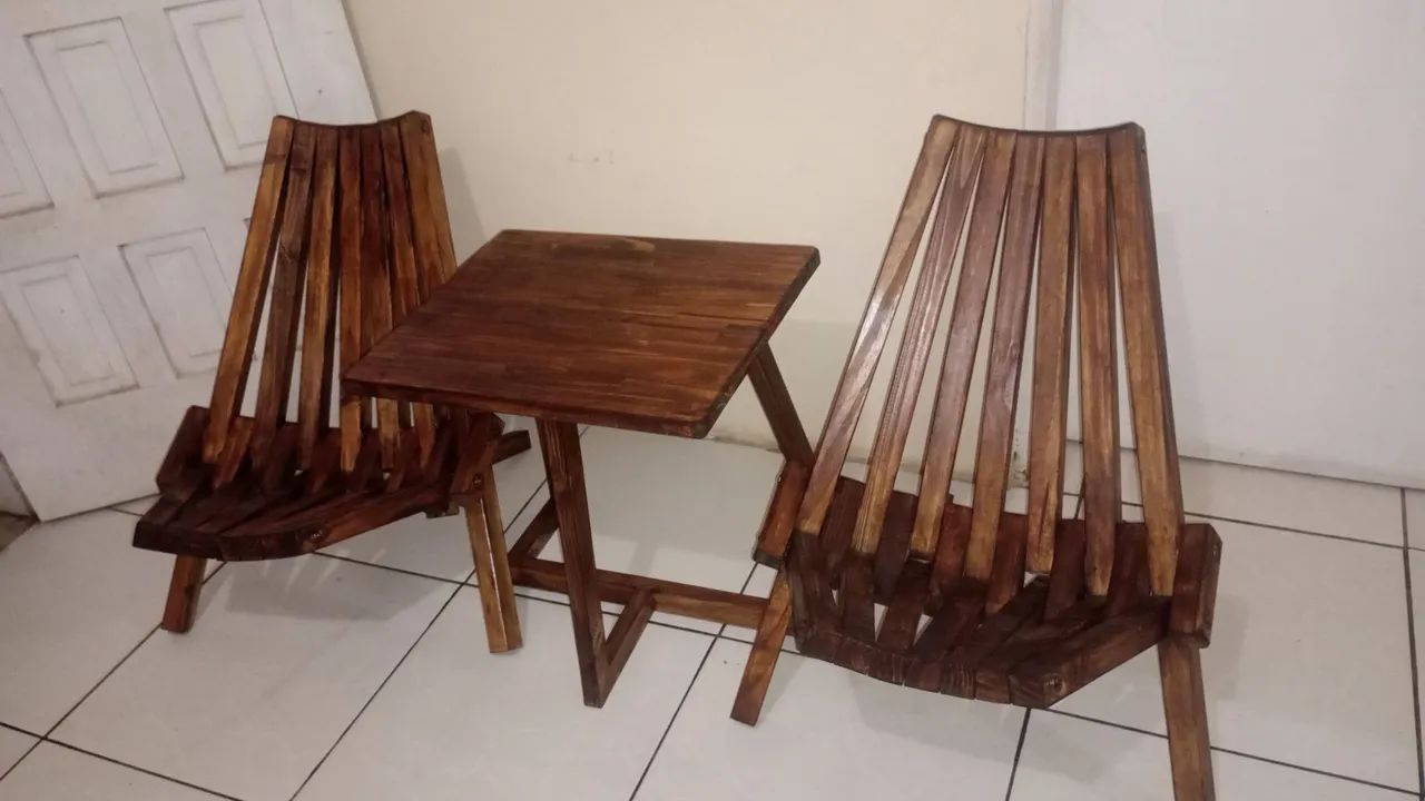 2 cadeiras Kentucky  rústicas.  - Foto 4