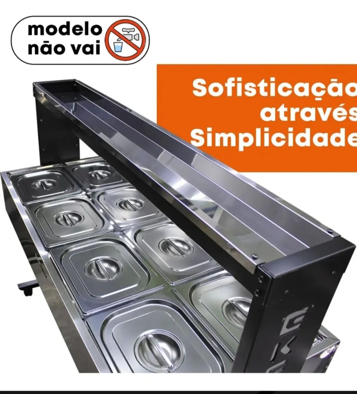 Carrinho Buffet Térmico Self-service   - Foto 2