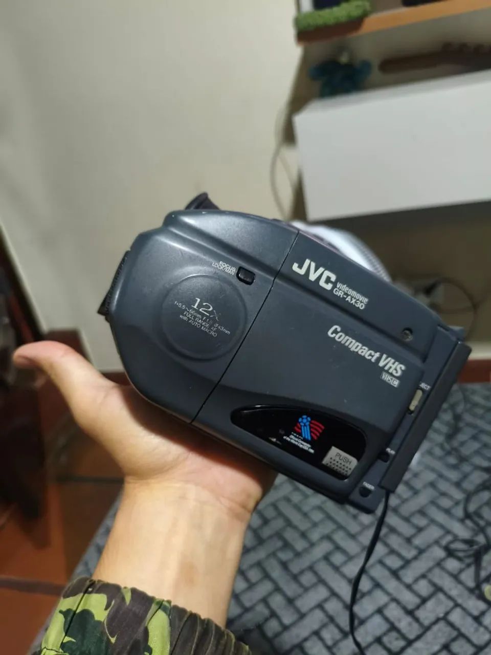 Filmadora JVC do tipo  Compacto Vhs