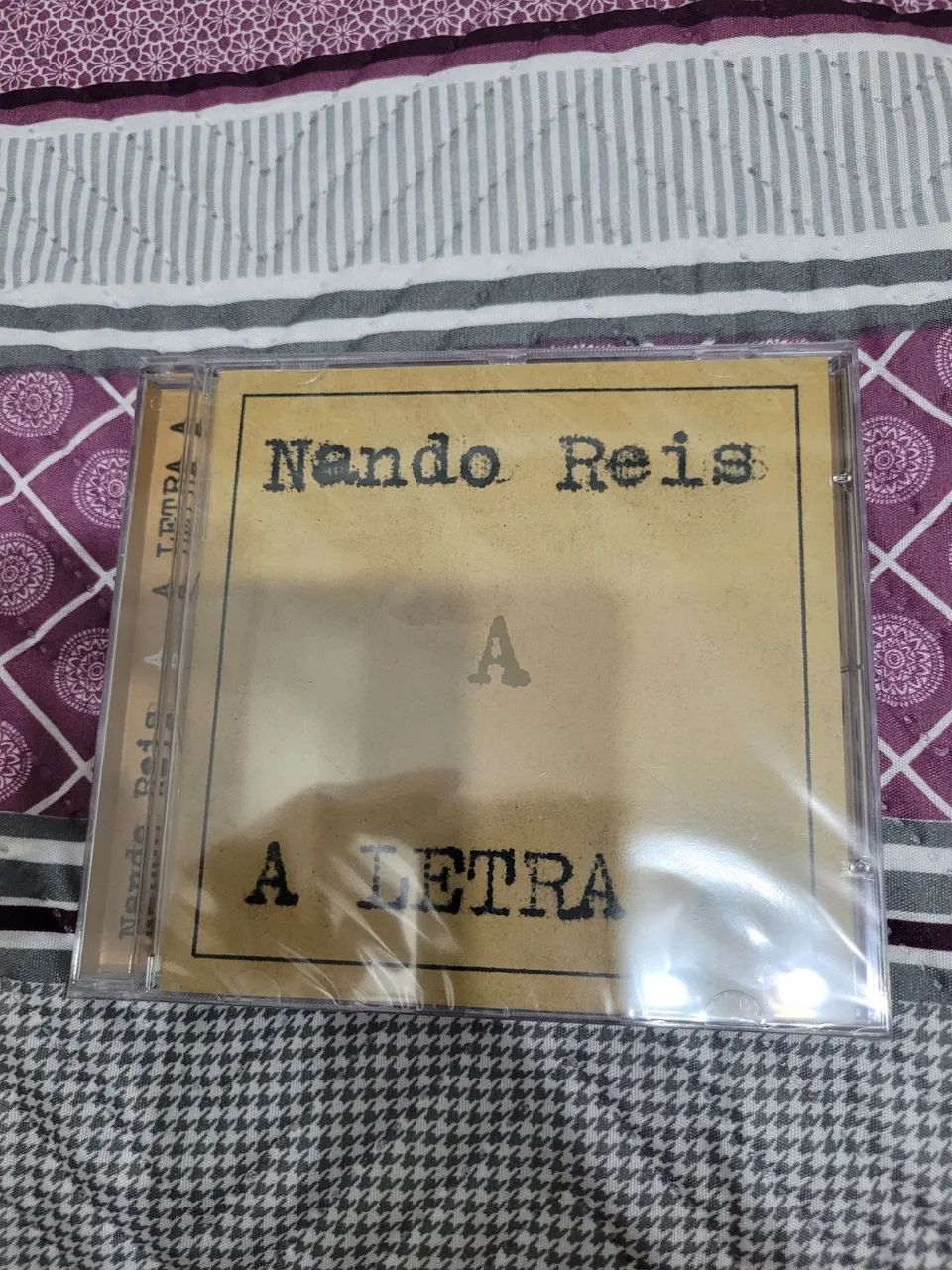 CD Nando Reis "A Letra A" (lacrado)