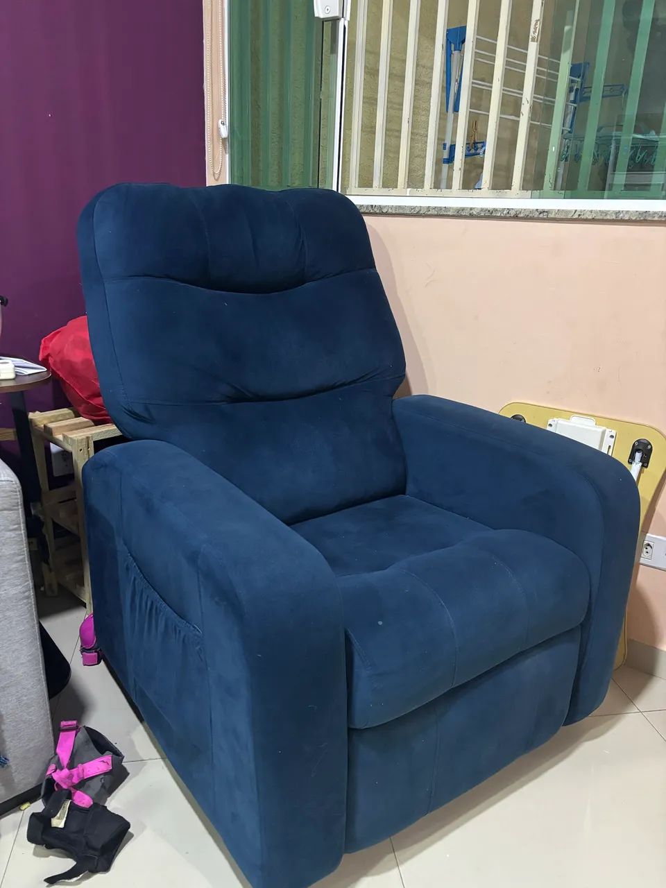 Poltrona Reclinável com Apoio para os Pés